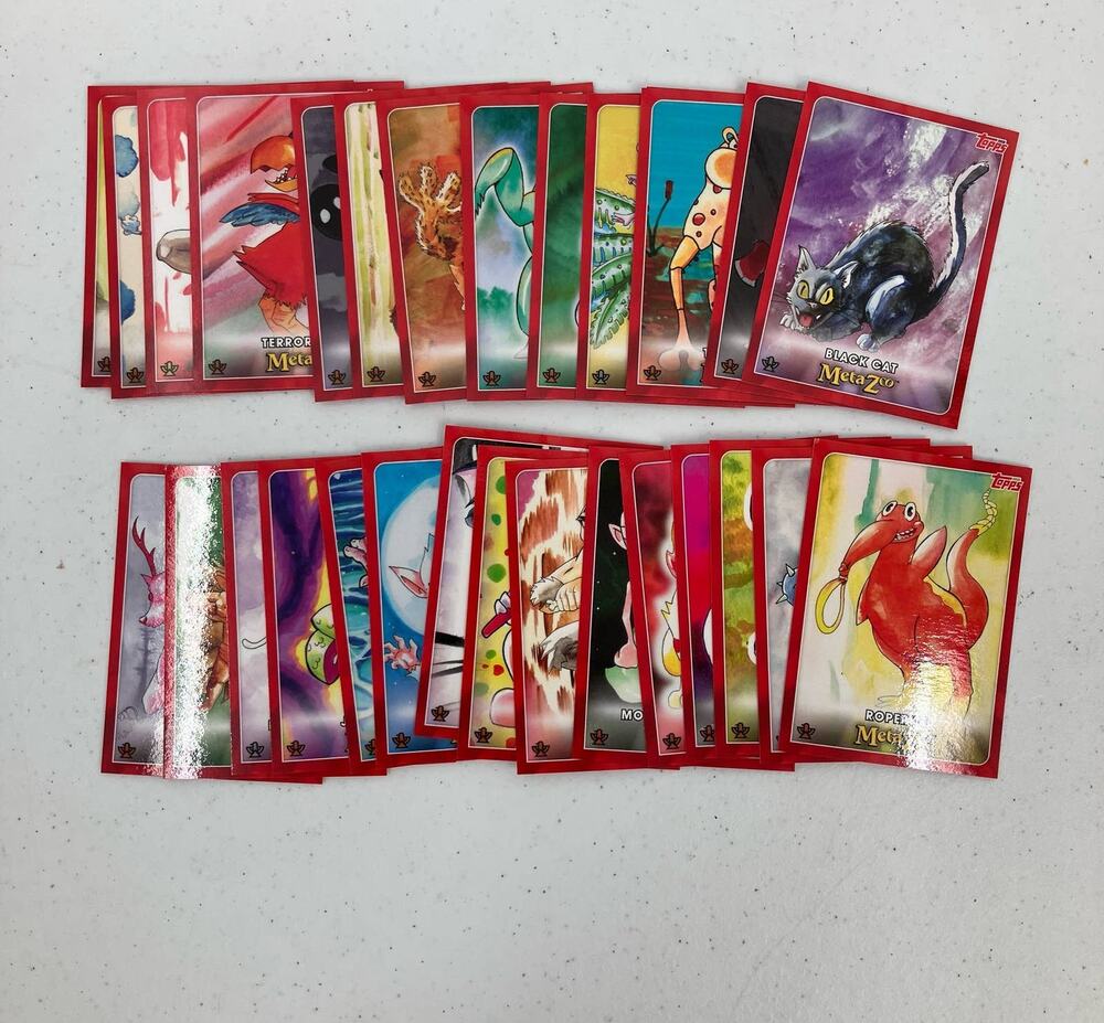 Topps MetaZoo Cryptid Nation Black Cactus Cat Mix Lot Of 29 Trading Game Cards